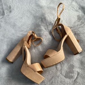 Nude Heels purchased from Forever 21